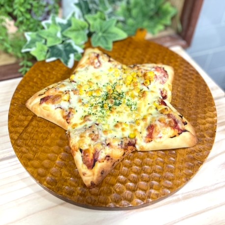 星形ピザ生地
